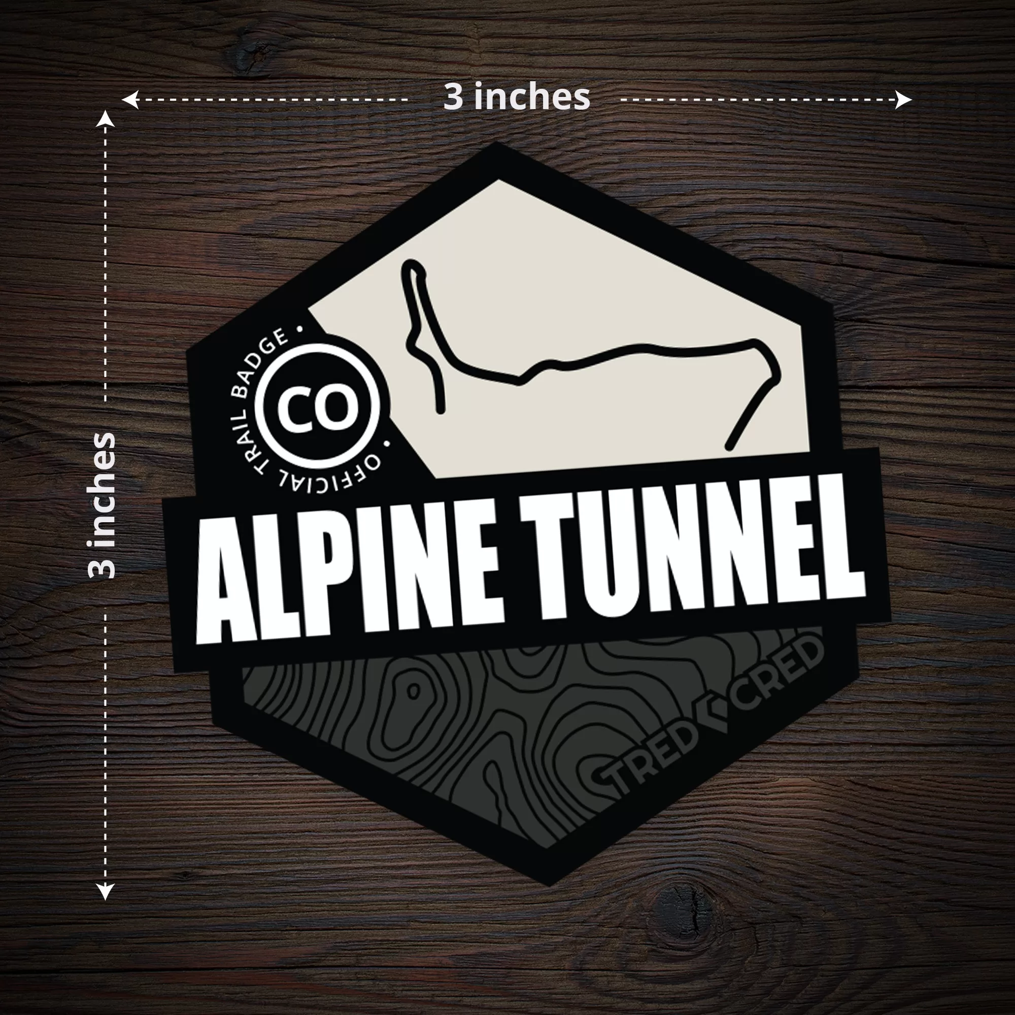 Sticker: Alpine Tunnel - Image 2