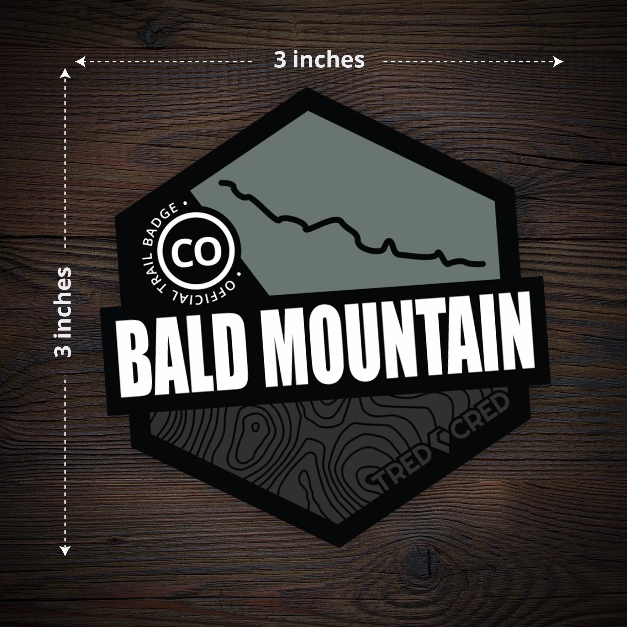 Sticker: Bald Mountain - Image 2
