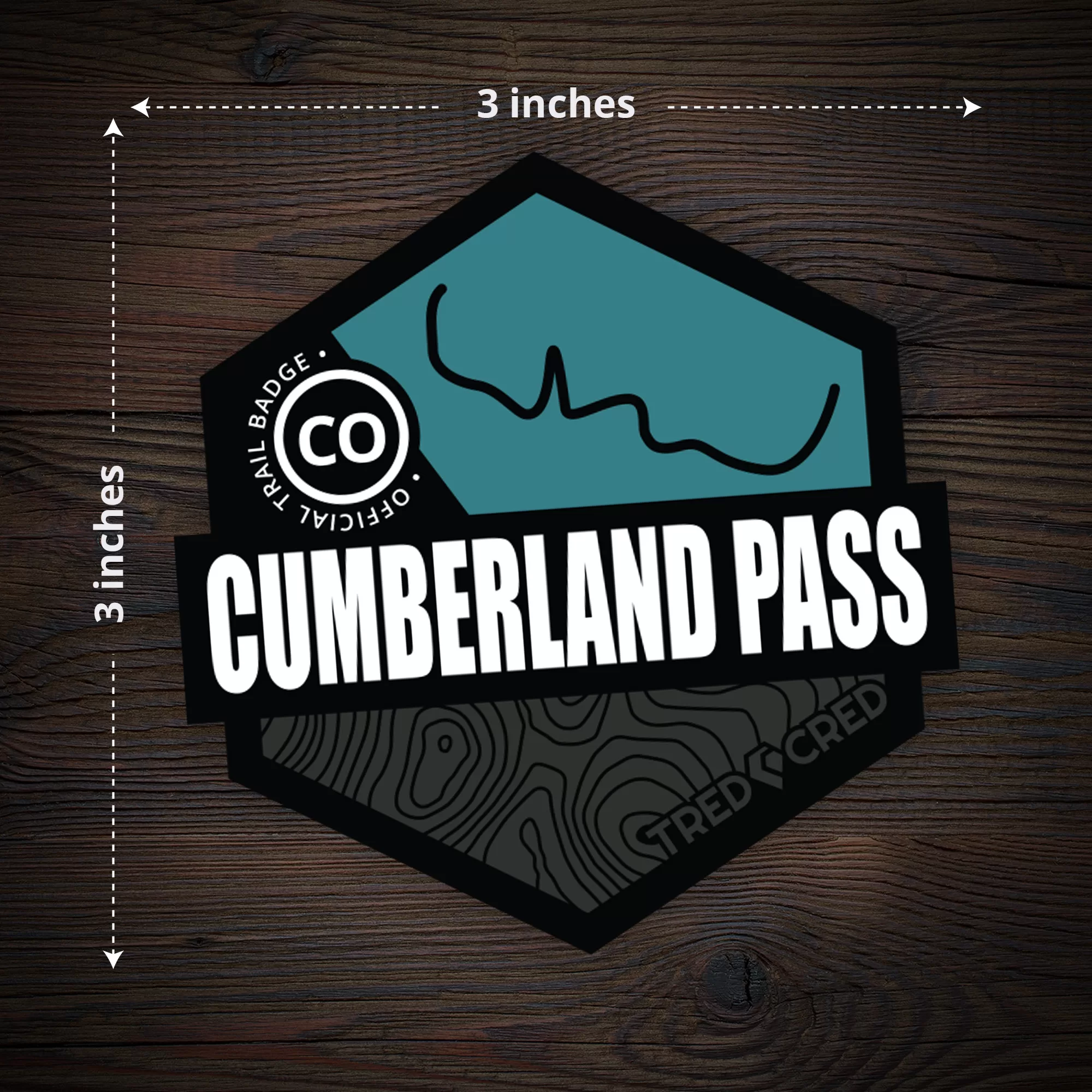 Sticker: Cumberland Pass - Image 2